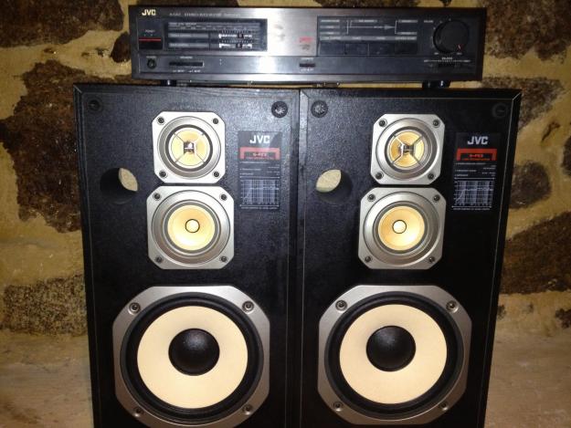 vendo Altavoces jvc + ampli jvc