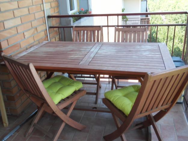 conjunto jardin mesa +6 sillas