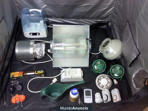 ARMARIO INDOOR CULTIVO 1,20X1,20X2,00 EQUIPADO AL MAXIMO 500 EUROS.