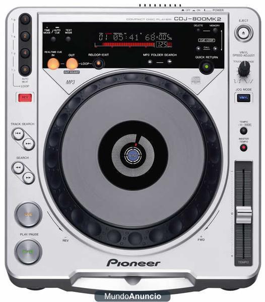 Vendo 2 x Pioneer CDJ-800 MK\