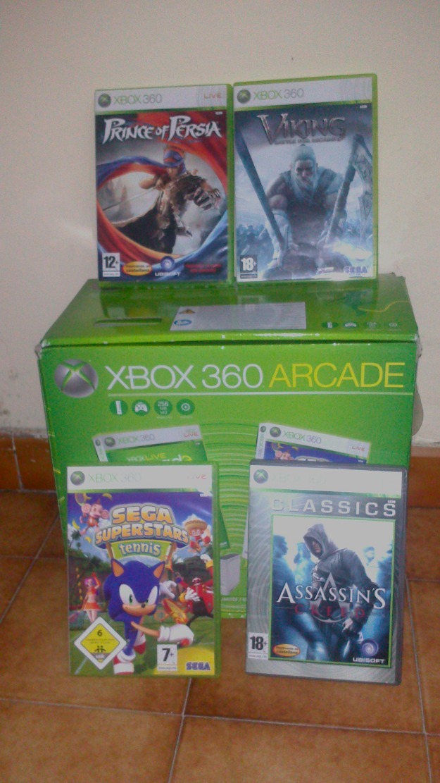 Xbox 360 20GB con Juegos