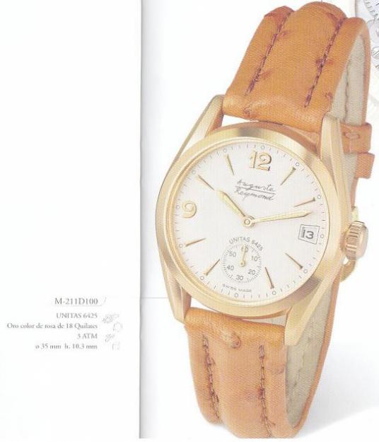 Reloj Auguste Reymond Boogie  ORO ROSADO 18k