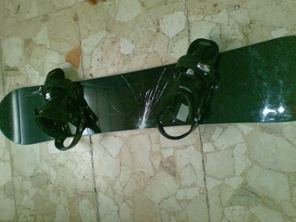 tabla de snow burton clash 154