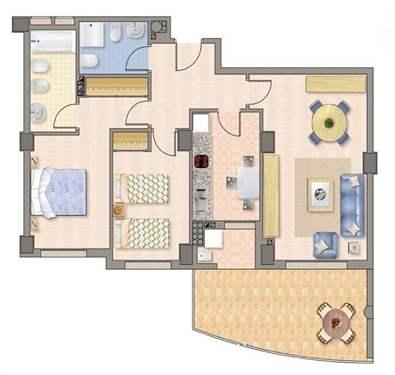 Apartment for Sale in Alicante, Comunidad Valenciana, Ref# 2752882