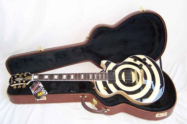 se vende esta epiphone bulleye (zakk wylde pro model) a estrenar