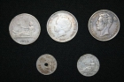 Amadeo I, Alfonso XIII, etc. (coleccion de 5 monedas) - mejor precio | unprecio.es