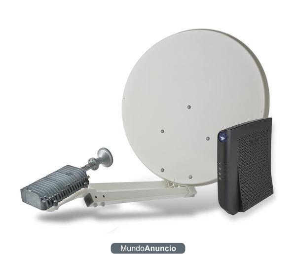 ANTENA INTERNET SATELITE BIDIRECIONAL