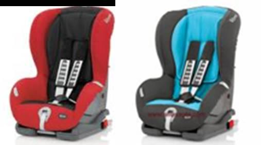 Vendo 2 sillitas  Romer Duo Isofix. Grupo 1.