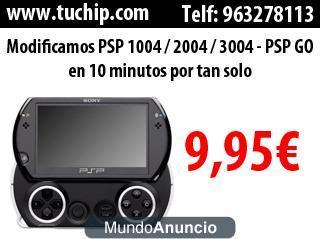 www.tuchip.com modificamos tu psp por tan solo 9.90 euros, entra en nuestra web www.tuchip.com para ver todas las ventaj