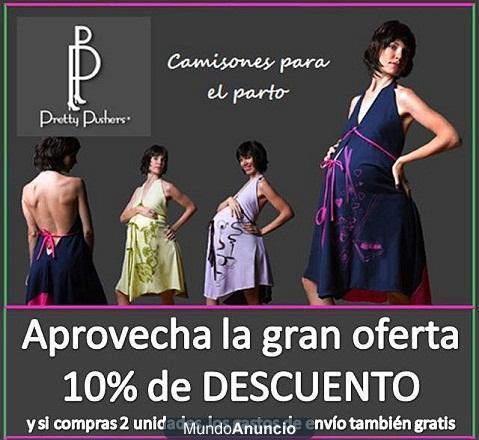 CAMISONES PARA EL PARTO 10% DESCUENTO