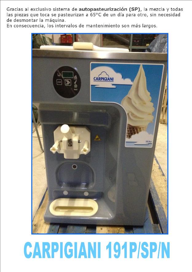 Carpigiani maquina de helado yogurt ¡¡estado perfecto!!!