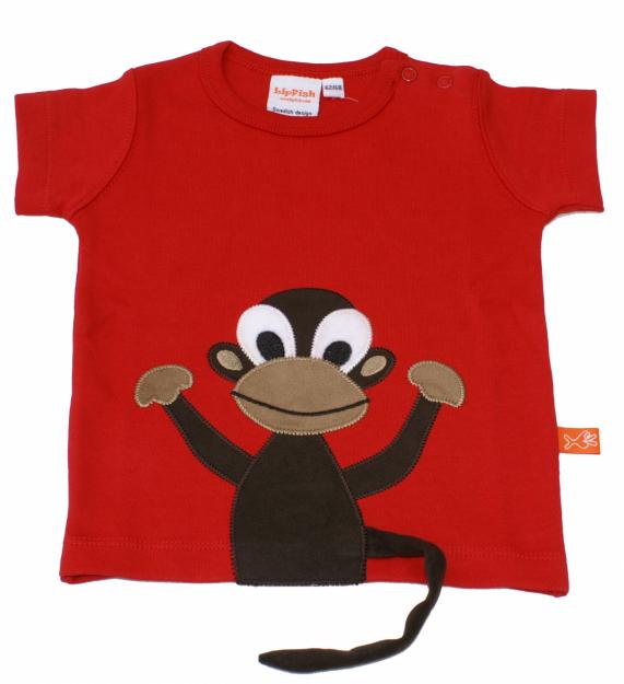 Camiseta con un mono - Lipfish