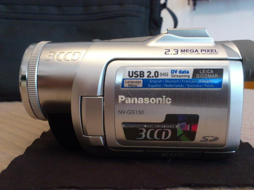 Videocamara panasonic ( leica ) nv-gs150 ( usada 5 veces) NUEVA!!!!!