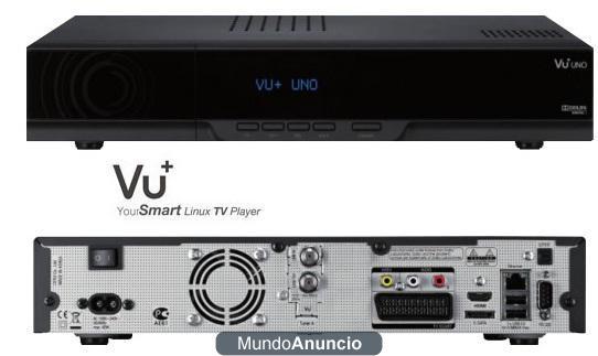 Receptor Satélite Linux HD VU+ UNO