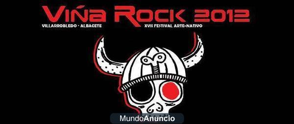 Vendo entradas del Viñarock 2012