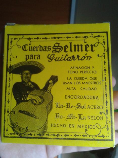 Cuerdas para Guitarrón Mexicano de Mariachi