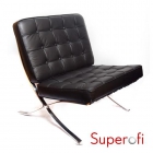 Sillón de Diseño Barcelona 1 Lugar Negro - mejor precio | unprecio.es