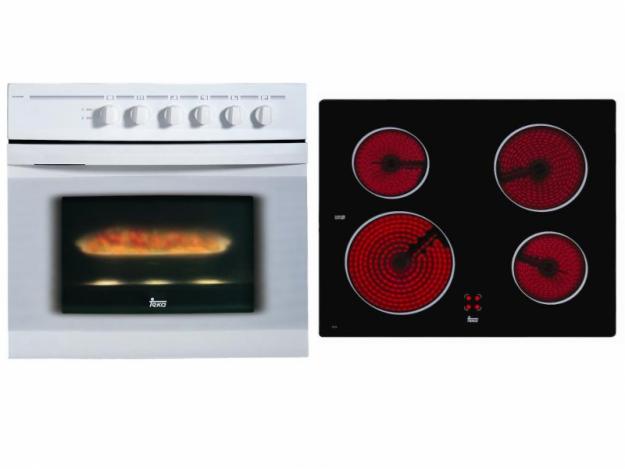 Vendo horno + vitro teka duetto 490 blanco