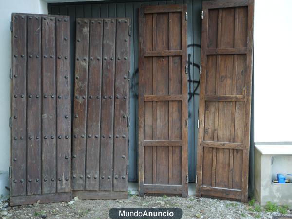 Puertas de madera - Estilo Cortijo