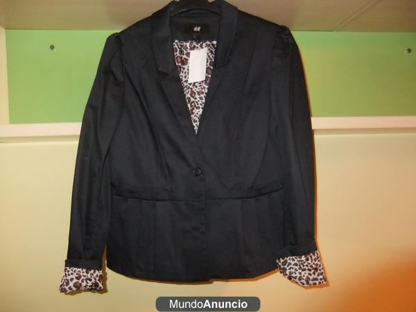 Chaqueta H&M talla 42, con etiqueta