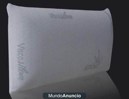 Almohada visco silver aloe vera por liquidacion