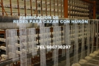 REDES-CAPILLOS-SENDERAS- REDES DE CONEJOS 2,75 € 686730297 - mejor precio | unprecio.es