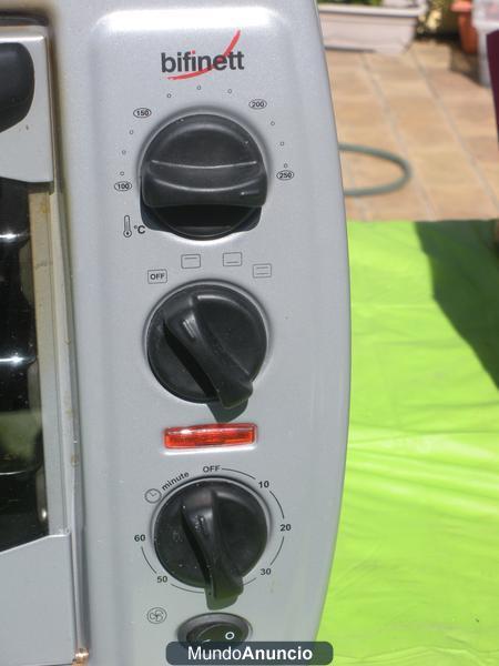 Horno para asar con función grill BIFINETT de 15 litros