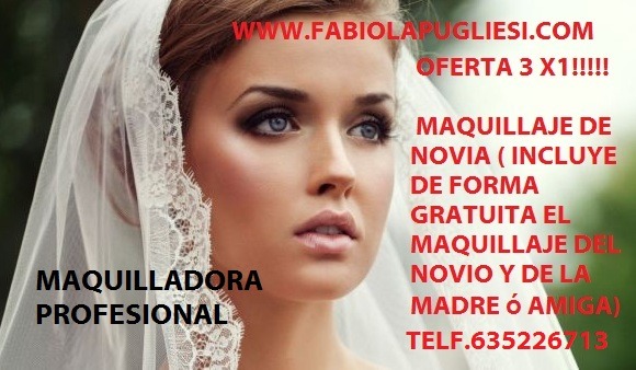 Maquilladora profesional todo galicia