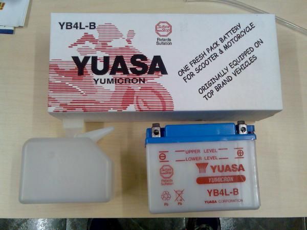 vendo baterias nuevas de la marca yuasa