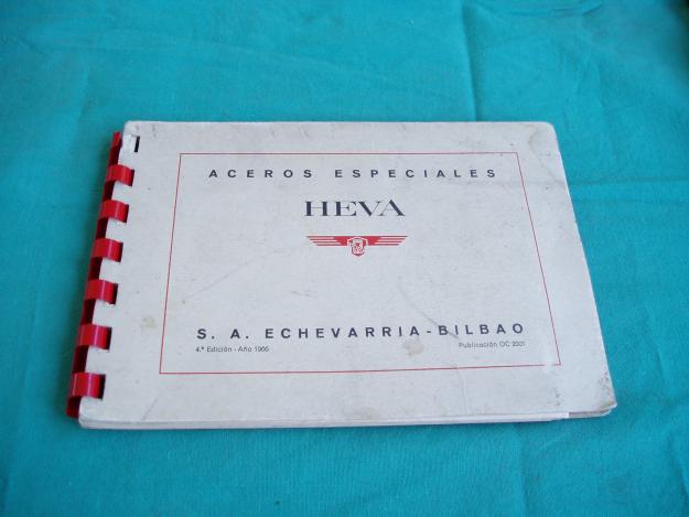 Manual Catálogo de todo tipo de Aceros