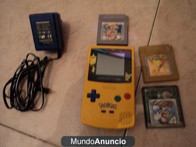 Gameboy Color Pikachu Edición de Coleccionista