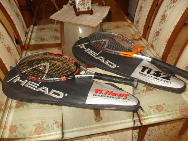 raquetas de tenis Head titanium