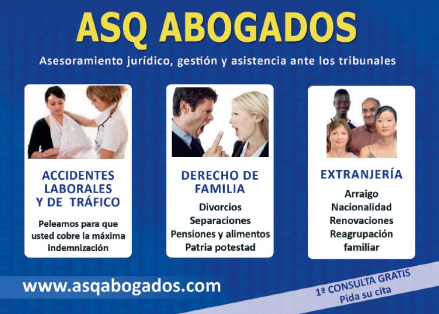 ASQ Abogados 1ª Consulta gratis