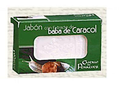 Jabón con extracto de baba de caracol 100% vegetal.