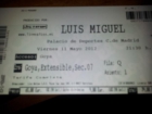 VENTA DE ENTRDA CONCIERTO DE LUIS MIGUEL EN MADRID 11 DE MAYO - mejor precio | unprecio.es