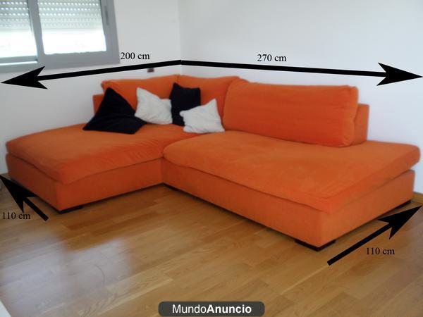 VENDO SOFÁ CHAISE LONGUE