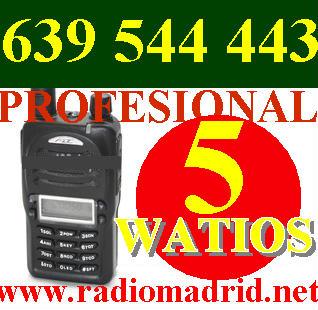 EMISORA WALKIE PROFESIONAL NUEVOS A MITAD DE PRECIO