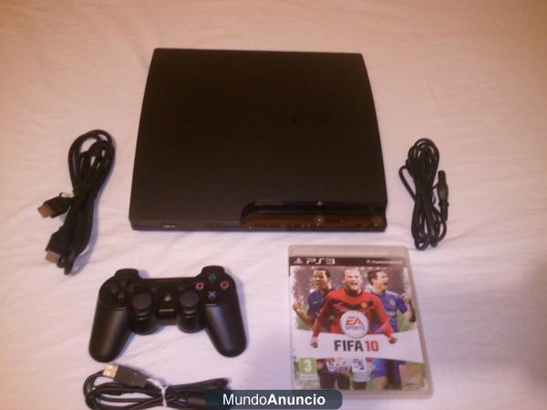 Ps3 (playstation 3)+ juego+hdmi+mando+ cables