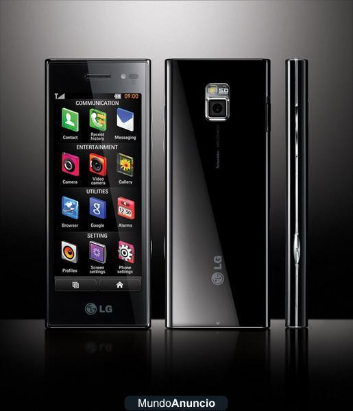 VENDO MOVIL NUEVO Y LIBRE LG CHOCOLATE BL40  EXCLUSIV