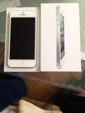 IPhone 5 blanco de 32gb con factura y garantia