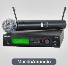 microfono inalambrico Shure micros shure  slx 24
