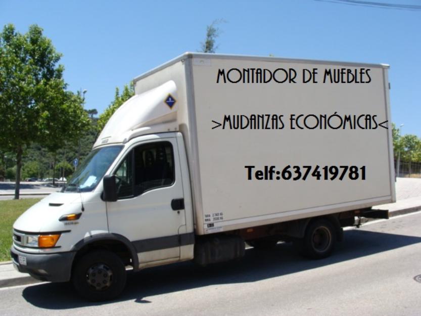 Mudanzas - minimudanzas - montaje de muebles - 637419781