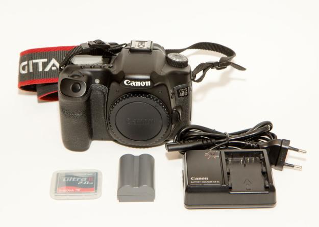 Camara Reflex Canon Eos 40d.