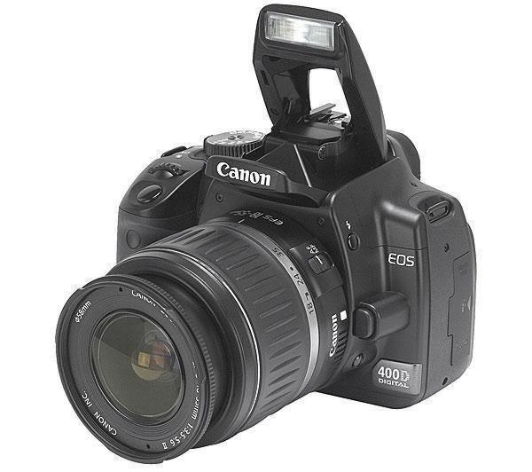 Canon EOS 400D + objetivo EF-S 18-55 mm