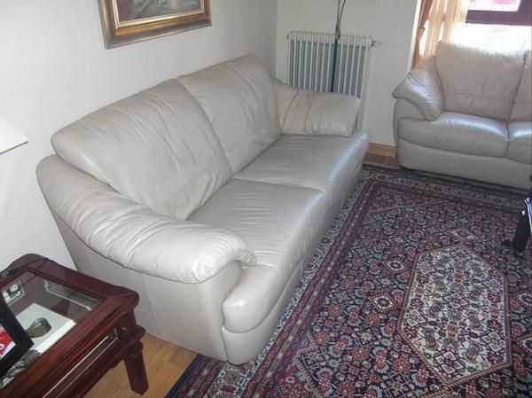 Sofas Piel 3 y 2