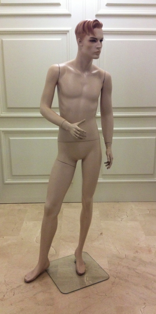 Maniquies de caballero y señora