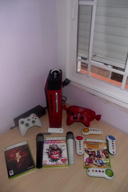 xbox 360 60gb roja