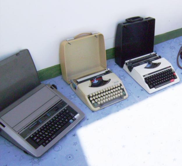 máquinas de escribir