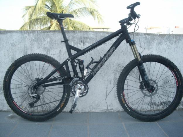 Bicicleta Turner 5-spot 2011, Talla L (19 ) Color Negro