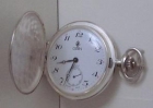 Reloj bolsillo olten "sabonnette", maquinaria mecánica , plata 925 - mejor precio | unprecio.es
